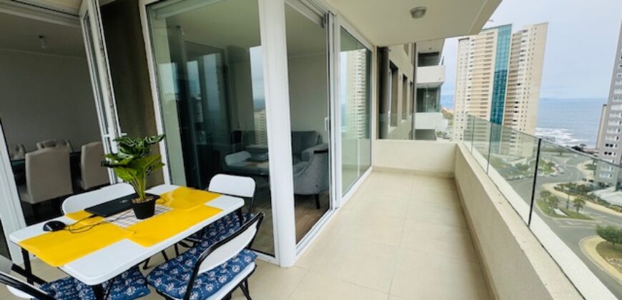 Departamento en Concón con piscina