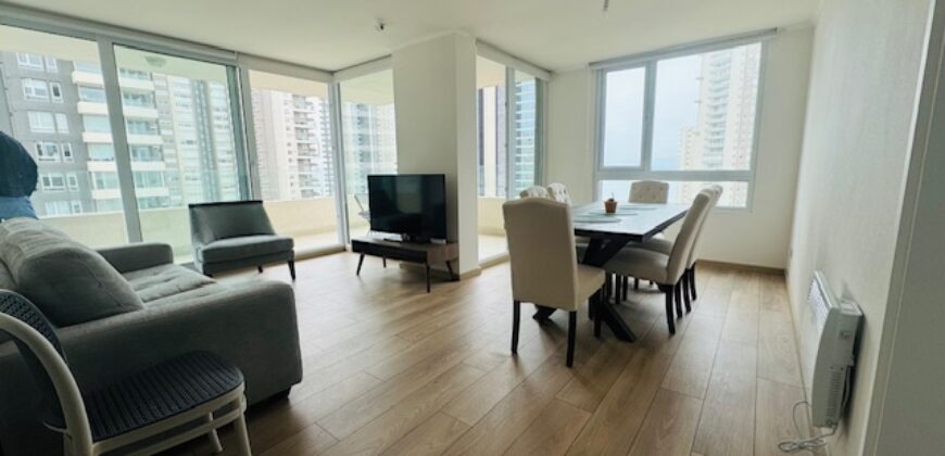 Departamento en Concón con piscina