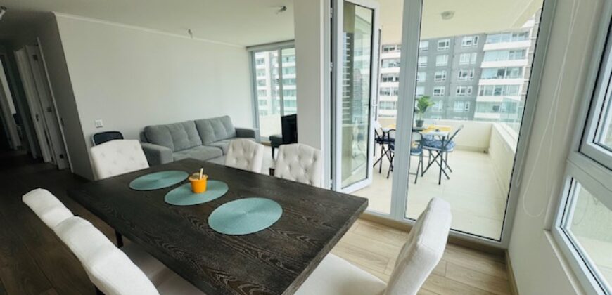 Departamento en Concón con piscina