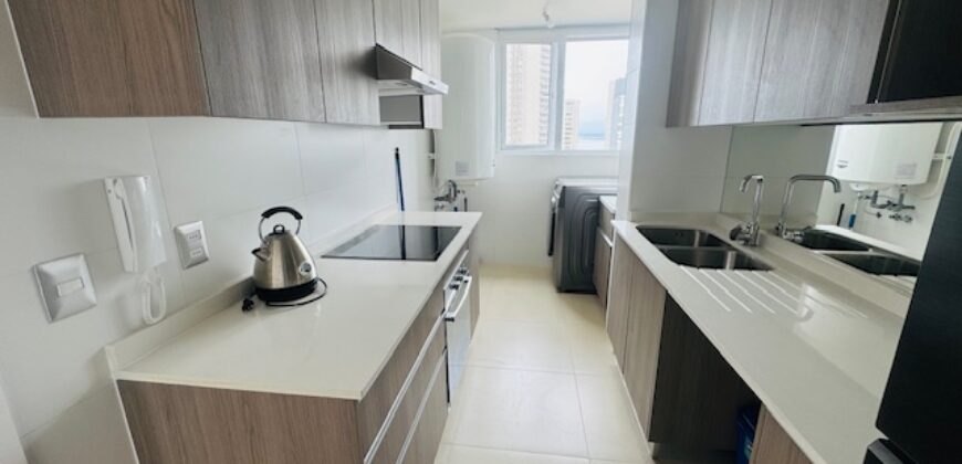 Departamento en Concón con piscina