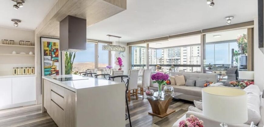 Hermoso departamento en sector residencial de Concón